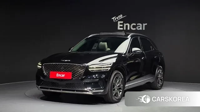 Genesis GV70 2021 Черный из Кореи