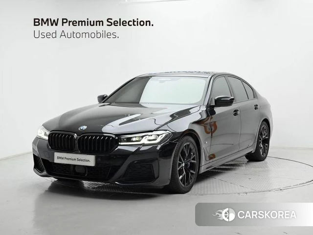 BMW 5 Series (G30) 2021 Черный из Кореи