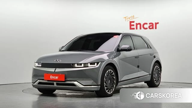 Hyundai Ionic 5 2021 Серебристо-серый из Кореи