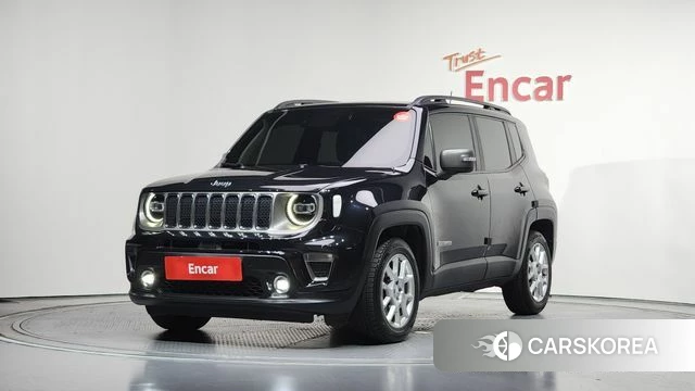 Jeep Renegade 2021 Черный из Кореи