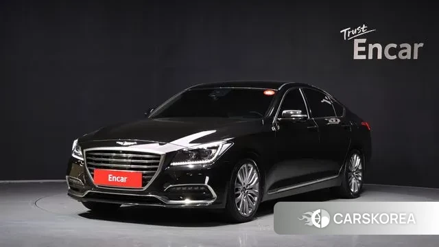 Genesis G80 2018 Черный из Кореи