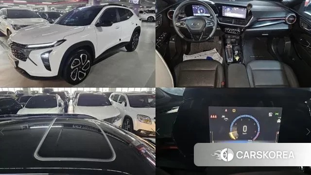 Chevrolet (GM Daewoo) Trax Crossover 2023 Белый из Кореи