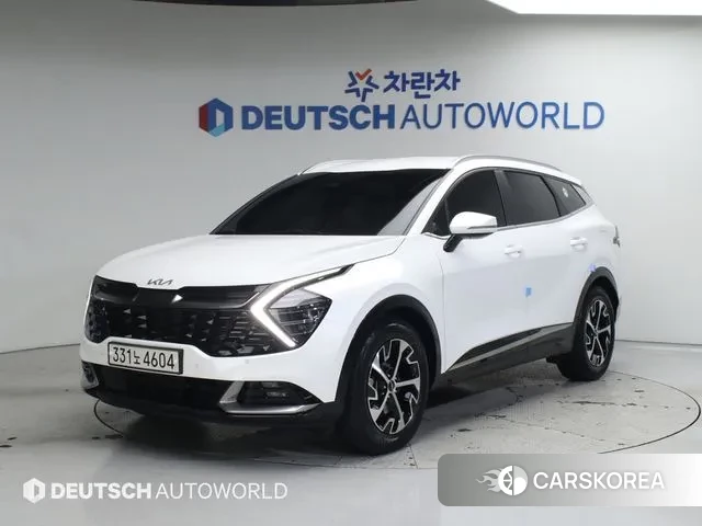 Kia Sportage 5th Generation Hybrid 2021 Белый из Кореи