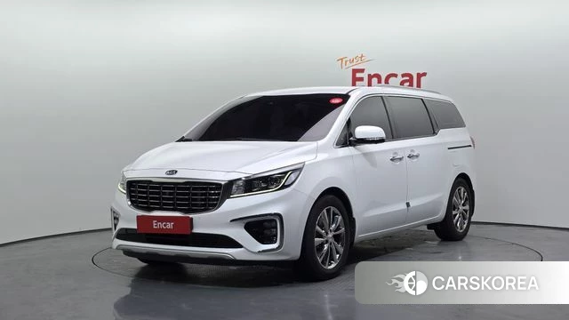 Kia The New Carnival 2019 Белый из Кореи