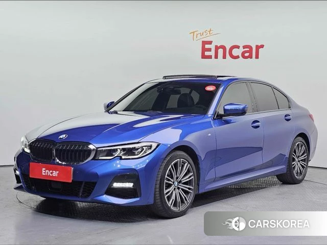 BMW 3 Series (G20) 2020 Синий из Кореи