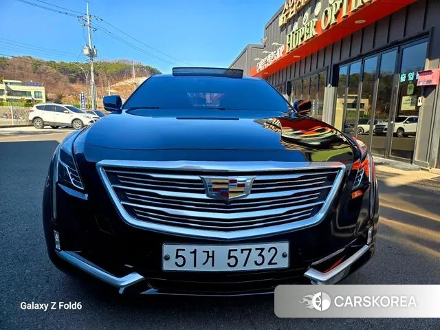 Cadillac CT6 2018 Черный из Кореи