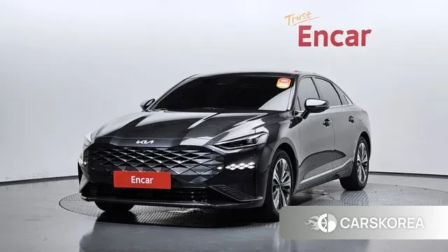 Kia K8 Hybrid 2021 Серый из Кореи