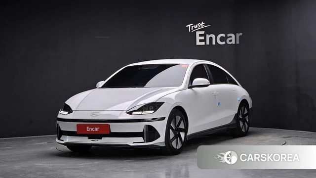 Hyundai Ionic 6 2022 Белый из Кореи