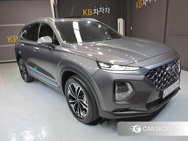 Hyundai Santa Fe TM 2020 Серый из Кореи