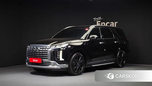 Hyundai The New Palisade 2023 Черный из Кореи