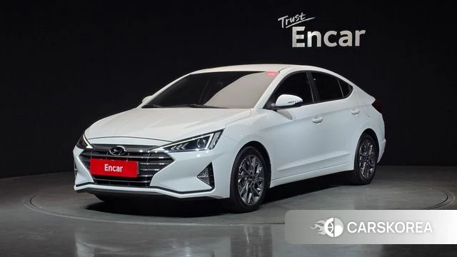 Hyundai The New Avante AD 2019 Белый из Кореи