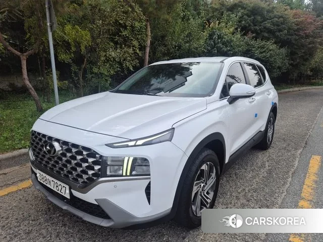 Hyundai The New Santa Fe 2022 Белый из Кореи