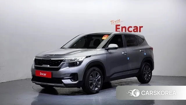 Kia Seltos 2020 Серый из Кореи