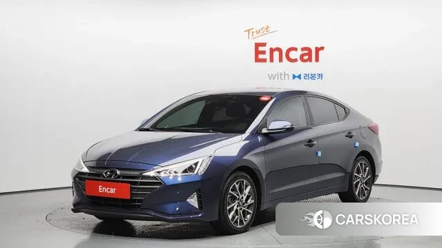 Hyundai The New Avante AD 2019 Синий из Кореи