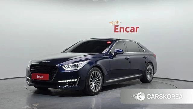Genesis EQ900 2018 Синий из Кореи