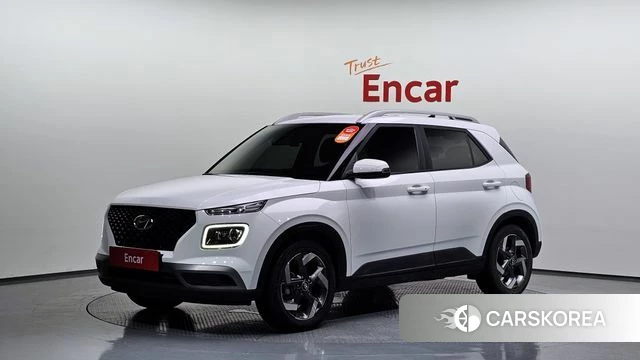 Hyundai Venue 2021 Белый из Кореи