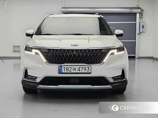 Kia Carnival 4th generation 2021 Белый из Кореи