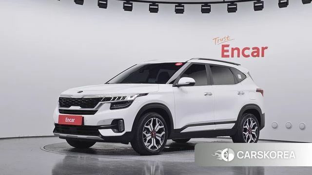 Kia Seltos 2021 Белый из Кореи