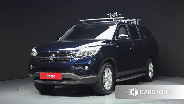 Ssangyong Rexton Sports 2019 Синий из Кореи