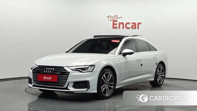 Audi A6 (C8) 2022 Белый из Кореи
