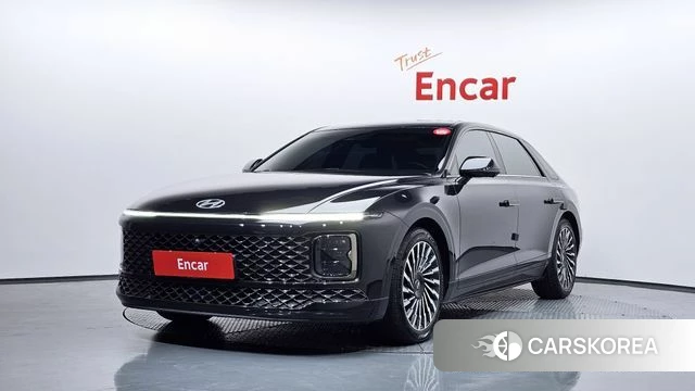 Hyundai Grandeur (GN7) 2023 Черный из Кореи