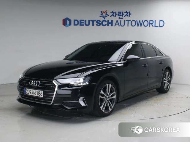 Audi A6 (C8) 2022 Черный из Кореи