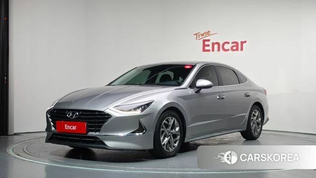 Hyundai Sonata (DN8) 2020 Серебристо-серый из Кореи