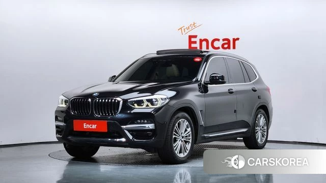 BMW X3 (G01) 2020 Черный из Кореи