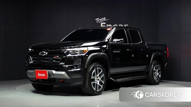 Chevrolet (GM Daewoo) All New Colorado 2023 Черный из Кореи