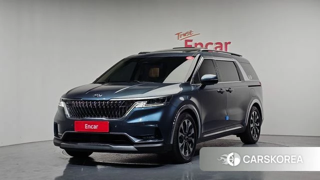 Kia Carnival 4th generation 2021 Синий из Кореи