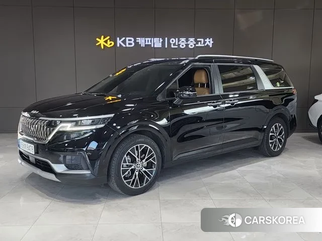 Kia Carnival 4th generation 2023 Черный из Кореи