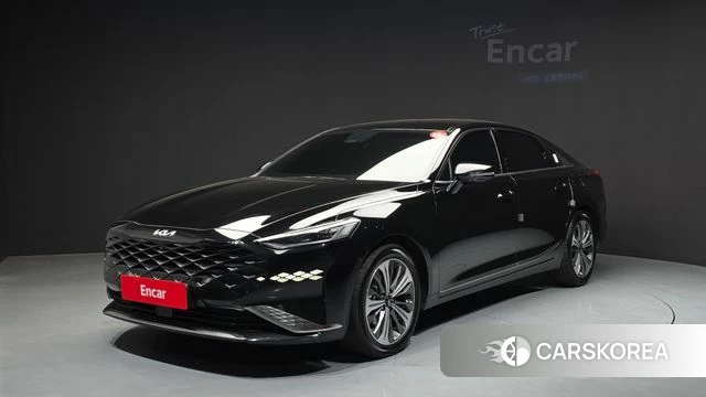 Kia K8 Hybrid 2023 Черный из Кореи