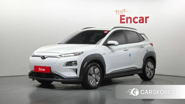 Hyundai Kona Electric 2020 Белый из Кореи
