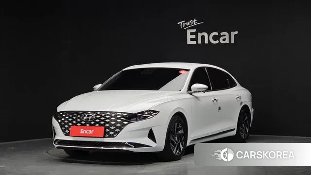 Hyundai The New Grandeur IG Hybrid 2021 Белый из Кореи