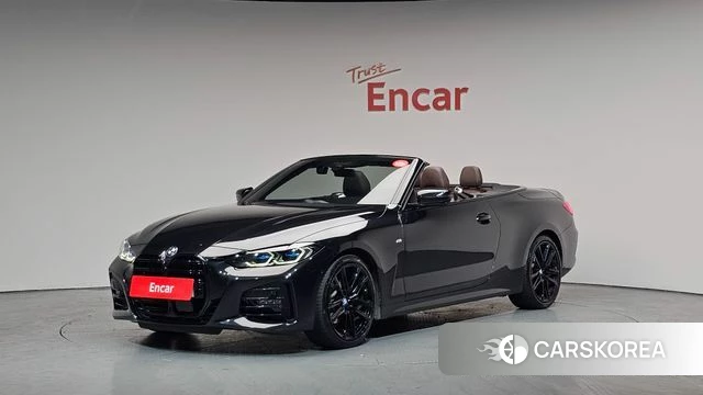 BMW 4 Series (G22) 2023 Черный из Кореи