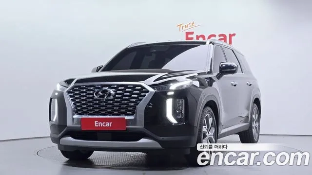 Hyundai Palisade 2021 Черный из Кореи