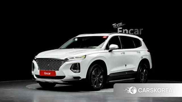 Hyundai Santa Fe TM 2018 Белый из Кореи