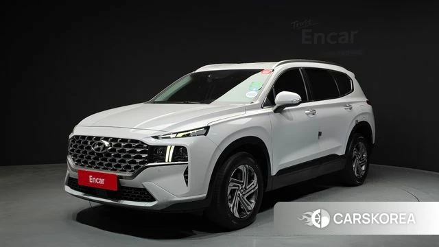Hyundai The New Santa Fe 2022 Белый из Кореи