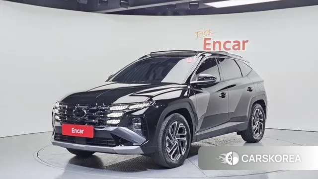 Hyundai The New Tucson Hybrid (NX4) 2024 Черный из Кореи