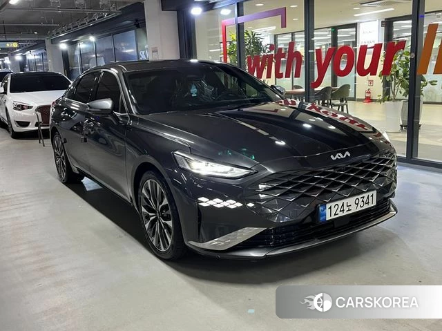 Kia K8 2022 Серебристо-серый из Кореи