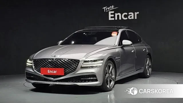 Genesis G80 (RG3) 2021 Серебристо-серый из Кореи
