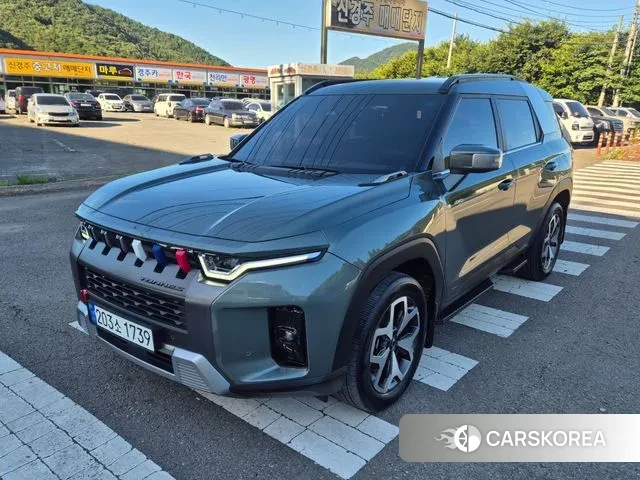 Ssangyong Torres 2023 Светло-зеленый из Кореи