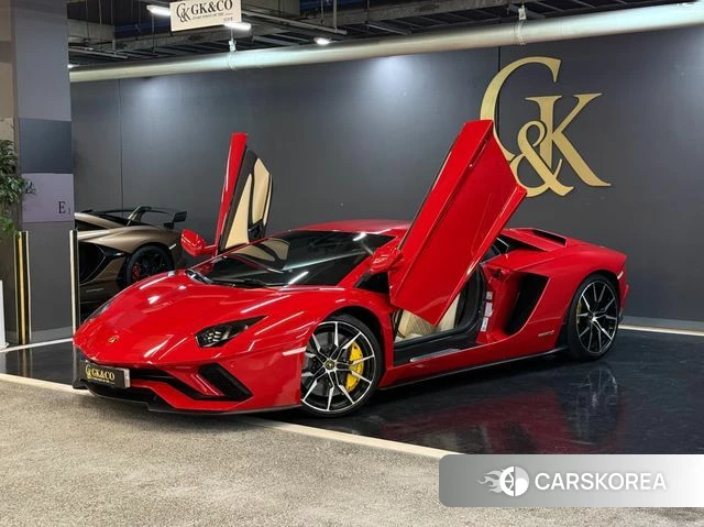 Lamborghini Aventador 2019 Красный из Кореи
