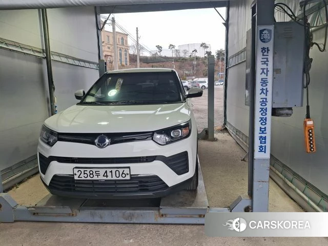 Ssangyong Berry New Tivoli 2020 Белый из Кореи