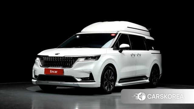 Kia Carnival 4th generation 2021 Белый из Кореи