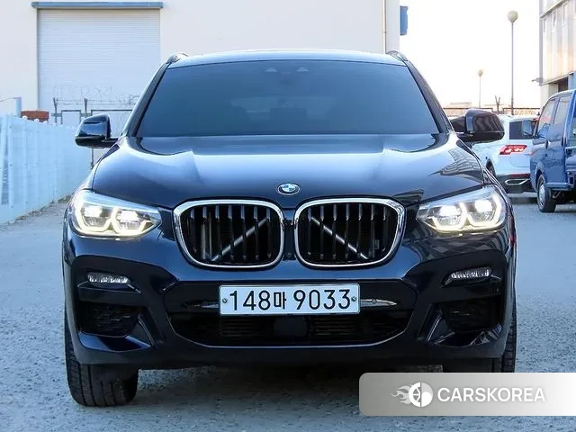 BMW X4 (G02) 2019 Черный из Кореи