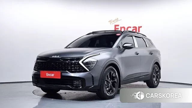Kia Sportage 5th Generation Hybrid 2024 Серый из Кореи