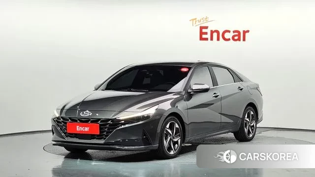 Hyundai Avante (CN7) 2022 Серый из Кореи