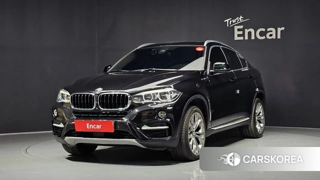 BMW X6 (F16) 2019 Черный из Кореи