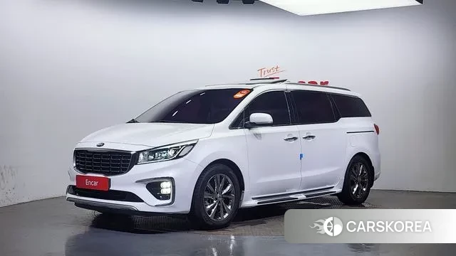 Kia The New Carnival 2019 Белый из Кореи
